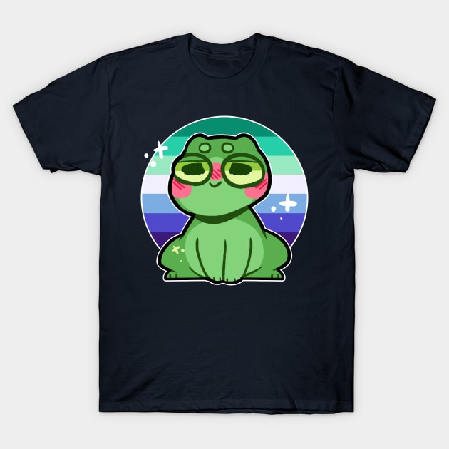 pride frog- MLM Variant T-Shirt by Brewing_Personalitea